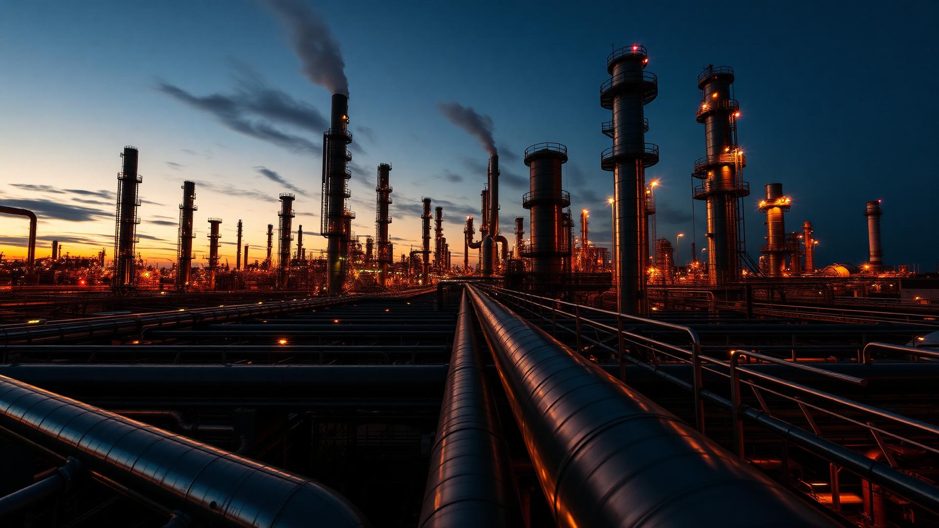 Industrial refinery inspection